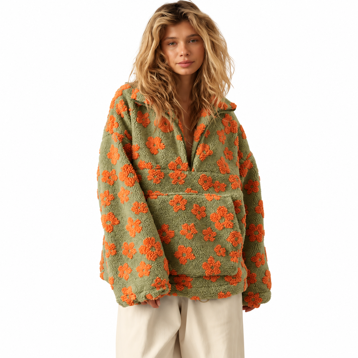 Oversized Anson Zip