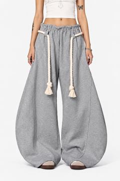 Oversized Rope String Sweatpants