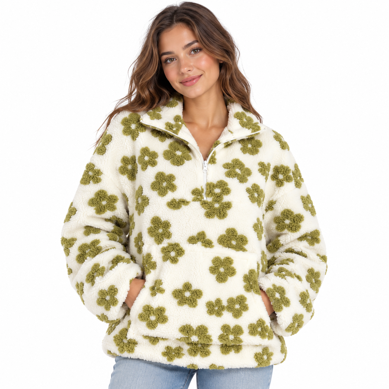 Oversized Anson Zip