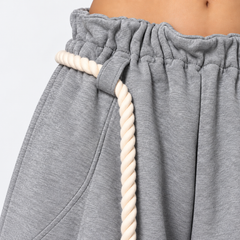 Oversized Rope String Sweatpants