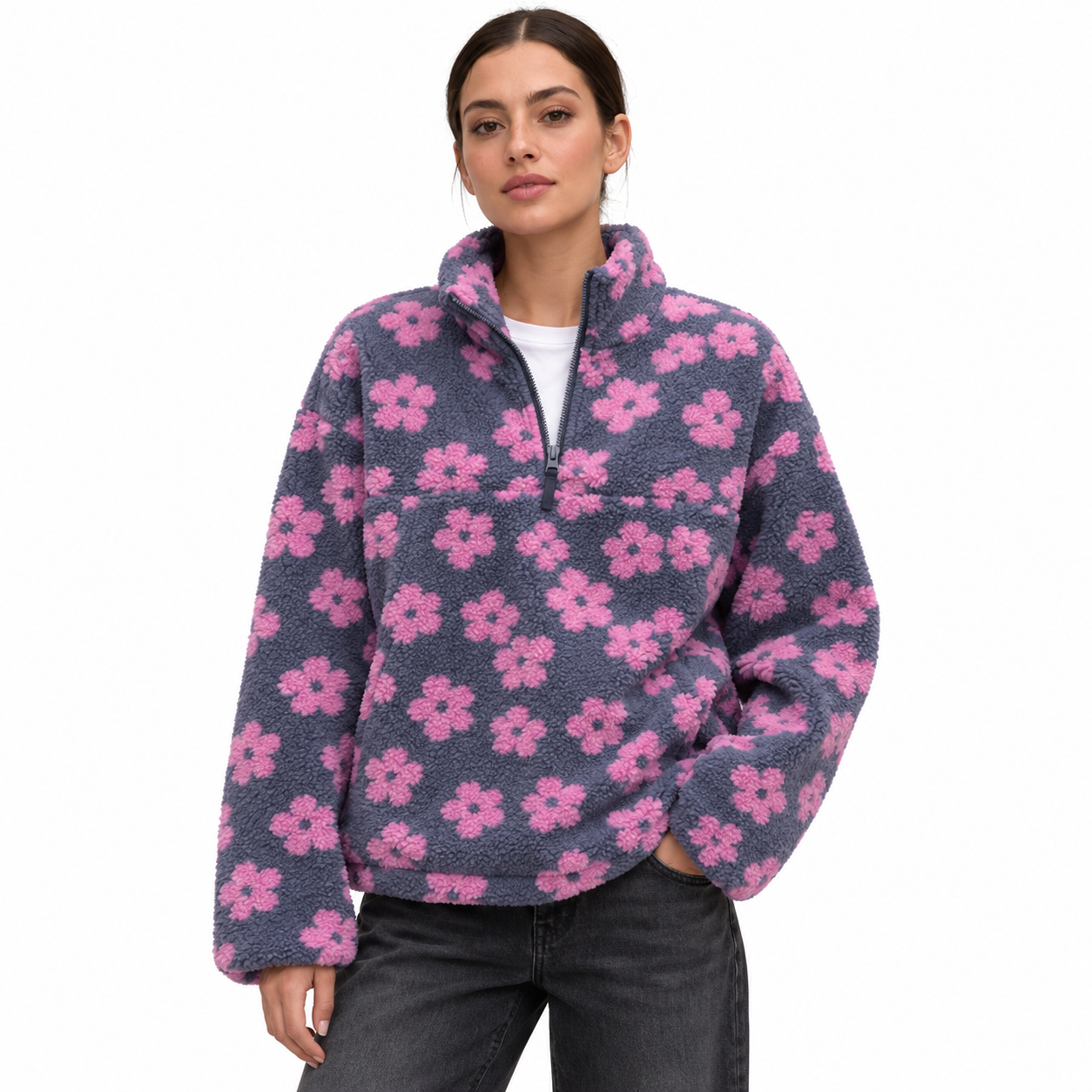 Oversized Anson Zip